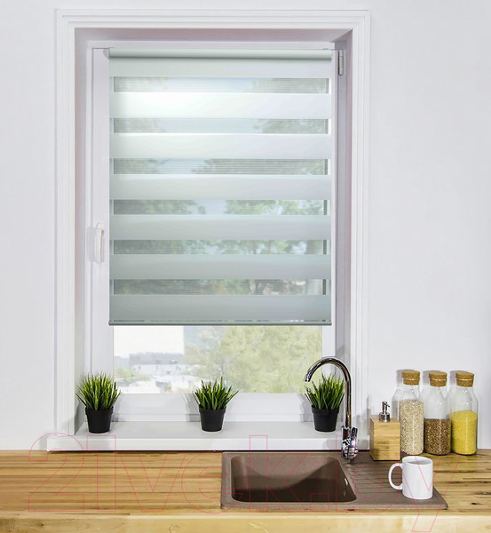Изображение товара Рулонная штора Lm Decor Грация ДН LB 10-01 38x160 (белый)