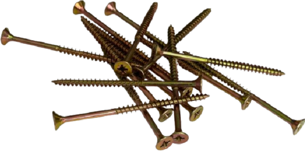 Изображение товара Саморез MFIX Универсальный 3.5x50 неполная резьба желтый цинк (500шт)