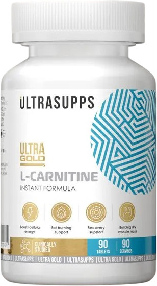 Изображение товара L-карнитин Ultrasupps Ультра Голд (90 таблеток)