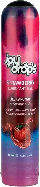Изображение товара Лубрикант-гель JoyDrops Strawberry 303.0038 (125мл)