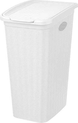 Изображение товара Корзина для белья El Casa Элеганс / 640552 (белый)