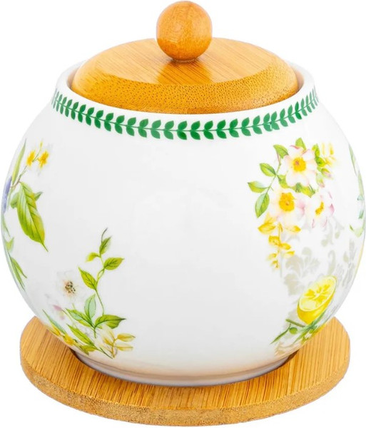 Изображение товара Сахарница Elan Gallery Лимоны / 420656 (New Bone China)