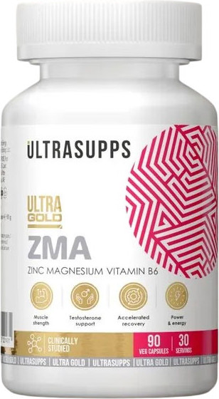 Изображение товара Витаминно-минеральный комплекс Ultrasupps ZMA Ультра Голд (90 капсул)