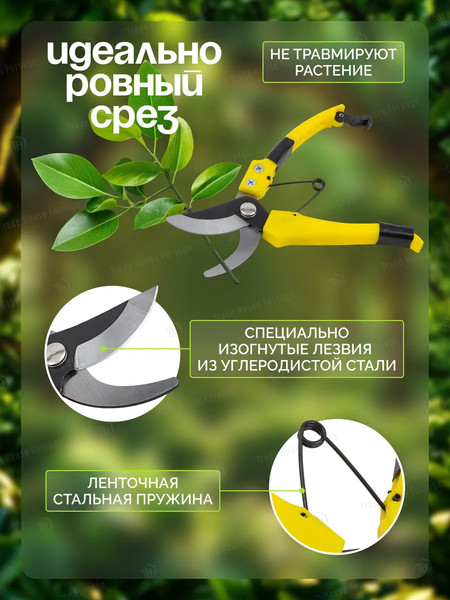 Изображение товара Секатор механический WMC Tools WMC-TG1306026 (59109)