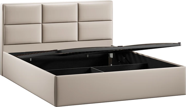 Изображение товара Каркас кровати ТриЯ Стелла Тип 1 140x200 (велюр Confetti Cream)