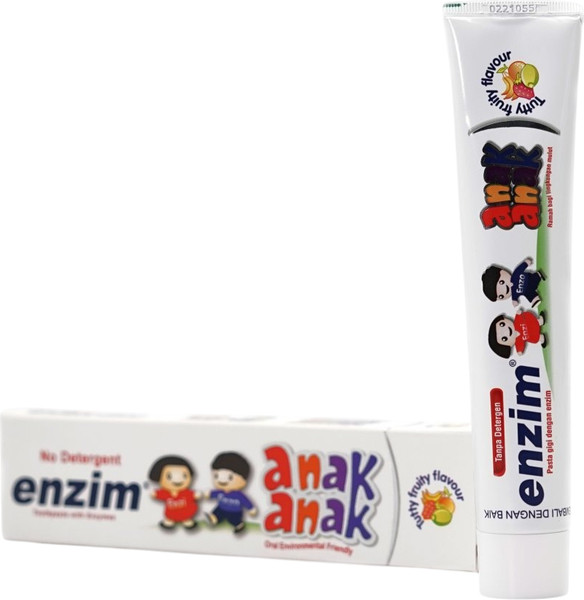 Изображение товара Зубная паста Enzim Anak 0-6 лет Тутти-Фрутти (50мл)