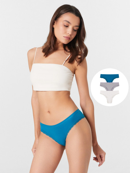 Изображение товара Комплект женских трусов Mark Formelle 412281-3 (р.98, карибская волна)