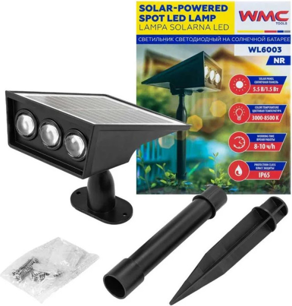 Изображение товара Светильник уличный WMC Tools WMC-WL6003 NR (61457)