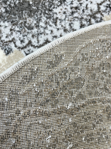 Изображение товара Ковер Bossan Rome D074A-GRI-BEJ-OVAL (1.4x2)