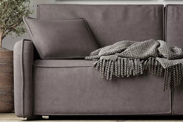 Изображение товара Диван Stolline Бурбон 02 (серый)