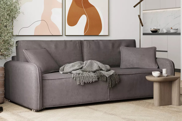 Изображение товара Диван Stolline Бурбон 02 (серый)