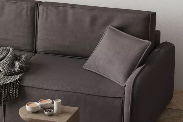 Изображение товара Диван Stolline Бурбон 02 (серый)