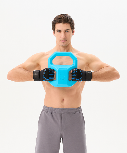 Изображение товара Перчатки для фитнеса Starfit WG-201 (M,  черный/синий)