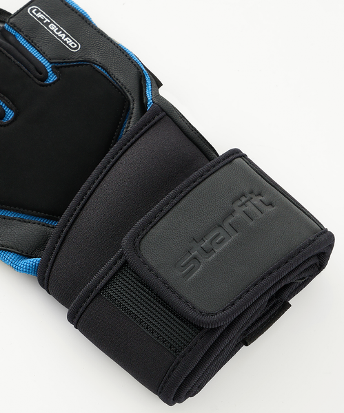 Изображение товара Перчатки для фитнеса Starfit WG-201 (S, черный/синий)