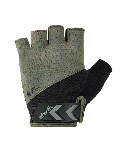 Изображение товара Перчатки для фитнеса Starfit WG-204 (M, черный/хаки)