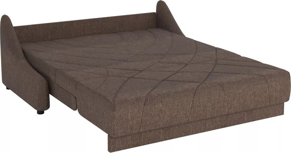 Изображение товара Диван Stolline Ларго 1.4 05 (коричневая рогожка)