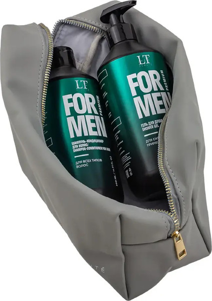Изображение товара Набор косметики для тела и волос La and Te beaute Мужской Гель LT-2357+Шампунь LT-2340 / LTMEN11