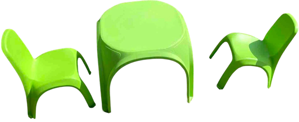 Изображение товара Комплект мебели с детским столом ИМпласт 15366 (салатовый)