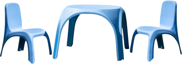 Изображение товара Комплект мебели с детским столом ИМпласт 15367 (голубой)