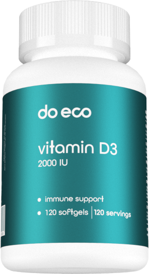 Изображение товара Витамин Do eco D3 2000 МЕ (120 капсул)