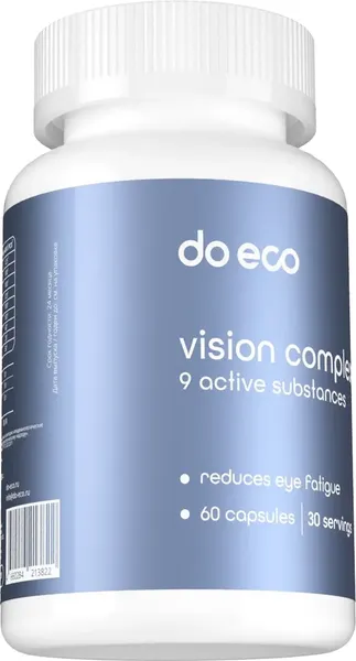 Изображение товара Комплексная пищевая добавка Do eco Комплекс для зрения (60 капсул)