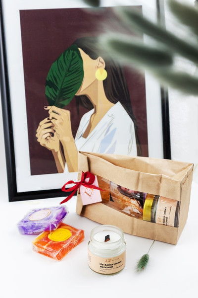 Изображение товара Подарочный набор La and Te beaute Атмосфера Свеча ароматизированная+Мыло / LT-SPA-21