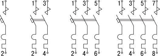 Изображение товара Выключатель автоматический Wilderness DAW2-10 2P 80A х-ка C 10kA (R) / DAW2-10-2-C080