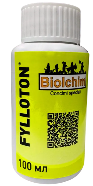 Изображение товара Удобрение Biolchim Биостимулятор Филлотон (100мл)