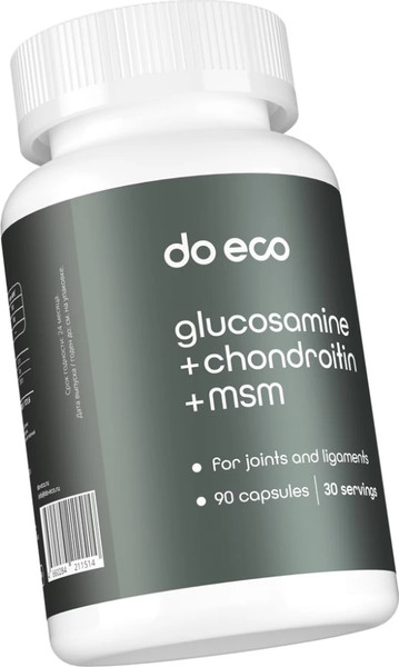 Изображение товара Хондропротектор Do eco Msm + Chondroitine + Glucosamine (90 капсул)