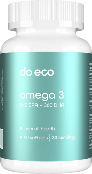 Изображение товара Жирные кислоты Do eco Омега 3 35% (90 капсул)