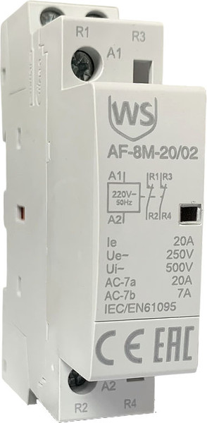 Изображение товара Контактор Wilderness AF-8M-20/02 / 2002-220AC1-8M