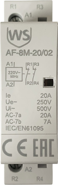 Изображение товара Контактор Wilderness AF-8M-20/02 / 2002-220AC1-8M