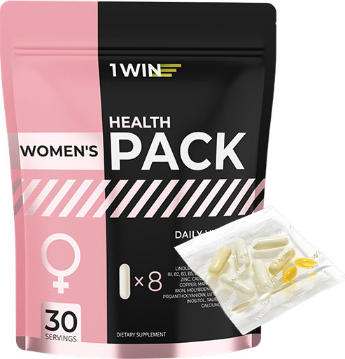 Изображение товара Витаминно-минеральный комплекс 1WIN Women`s Нealth pack (30шт)