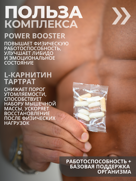Изображение товара Комплексная пищевая добавка 1WIN Мen`s Нealth pack (30шт)