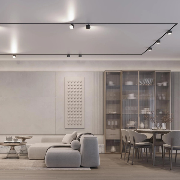 Изображение товара Трековый светильник Arlight MAG-ORIENT-RONDO-R90-9W Day4000-MIX WH 110deg / 048345