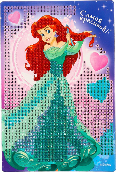 Изображение товара Набор алмазной вышивки Disney Принцессы / 2873969
