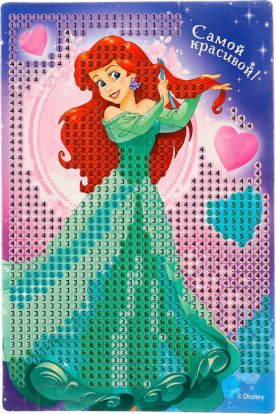 Изображение товара Набор алмазной вышивки Disney Принцессы / 2873969