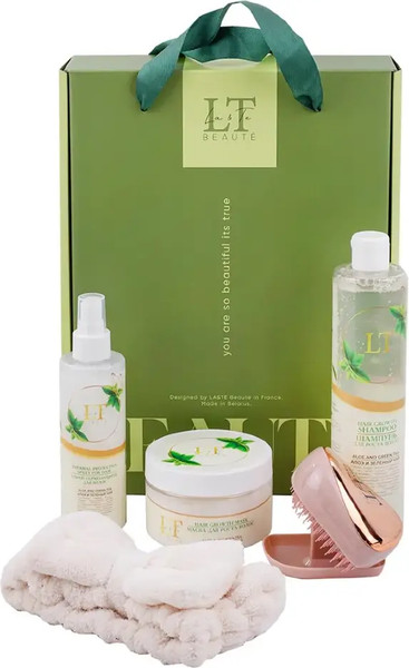Изображение товара Набор косметики для волос La and Te beaute Алоэ и Зеленый чай / LT-GR9