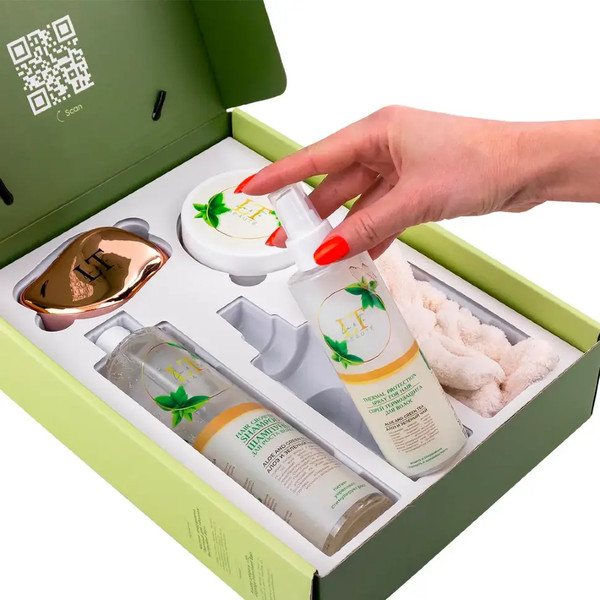 Изображение товара Набор косметики для волос La and Te beaute Алоэ и Зеленый чай / LT-GR9