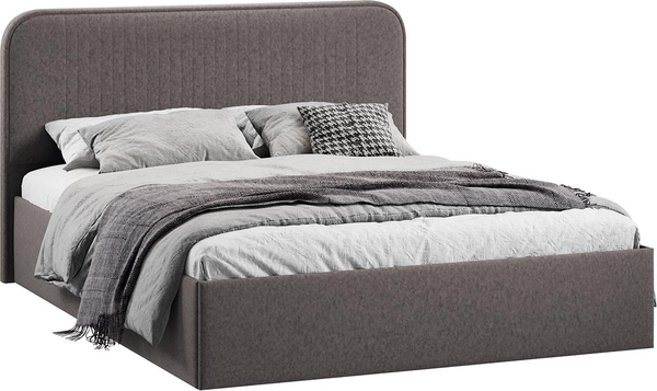 Изображение товара Каркас кровати ТриЯ Тиффани Тип 1 c ПМ 160x200 (микровелюр Jercy Stone)