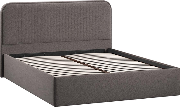 Изображение товара Каркас кровати ТриЯ Тиффани Тип 1 c ПМ 160x200 (микровелюр Jercy Stone)