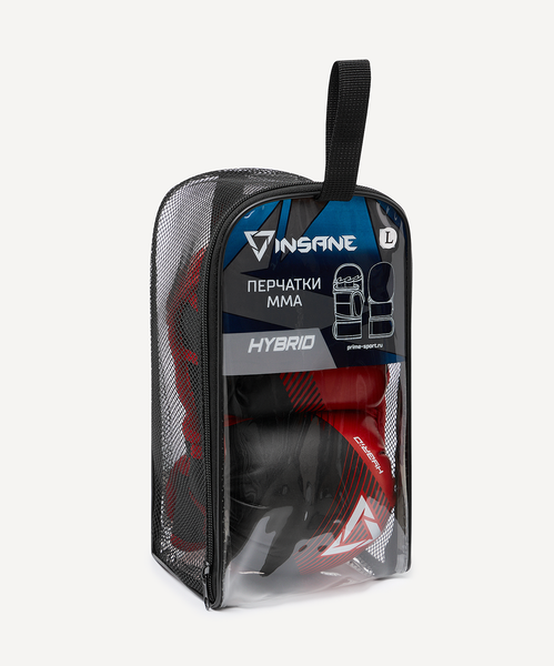 Изображение товара Перчатки для единоборств Insane Hybrid IN24-MG100 (M, красный)