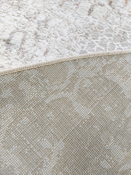 Изображение товара Ковер Safyun Victoria HL619-CREAM-D.BEIGE-OVAL (1x2)