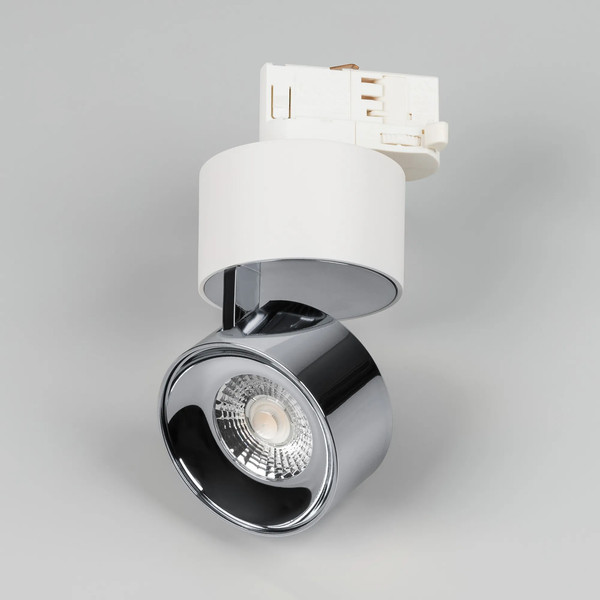 Изображение товара Трековый светильник Arlight SP-PLURIO-TRACK-4TR-R77-9W Day4000 WH-CHR 36deg / 038104