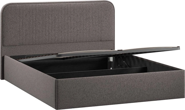 Изображение товара Каркас кровати ТриЯ Тиффани Тип 1 c ПМ 180x200 (микровелюр Jercy Stone)