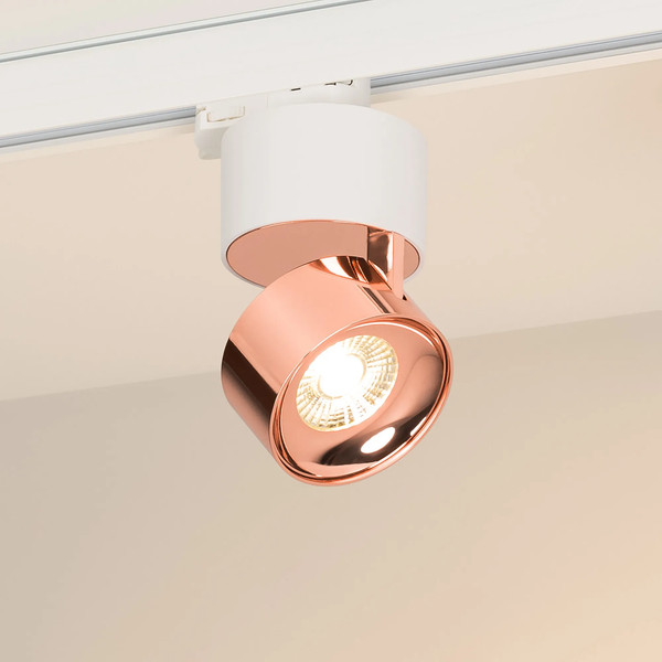 Изображение товара Трековый светильник Arlight SP-PLURIO-TRACK-4TR-R77-9W Warm3000 WH-COP 36deg / 038116