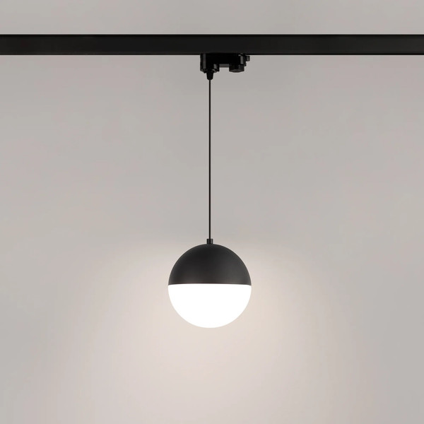Изображение товара Трековый светильник Arlight LGD-EMISFERO-TRACK-HANG-4TR-R150-11W Day4000 BK 170deg / 035937