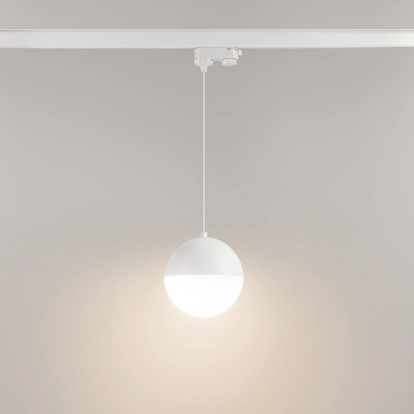 Изображение товара Трековый светильник Arlight LGD-EMISFERO-TRACK-HANG-4TR-R150-11W Warm3000 WH 170deg / 035936