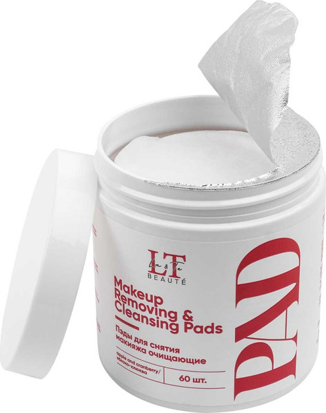 Изображение товара Пэд для лица La and Te beaute Очищающие Яблоко-Клюква / LT-3194