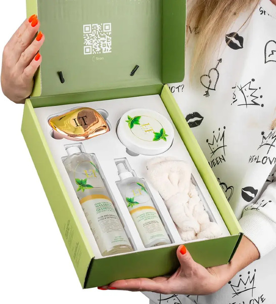 Изображение товара Набор косметики для тела La and Te beaute Алоэ и Зеленый чай / LT-GR10